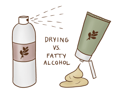 Ist Cetearyl Alkohol schlecht für dein Haar?